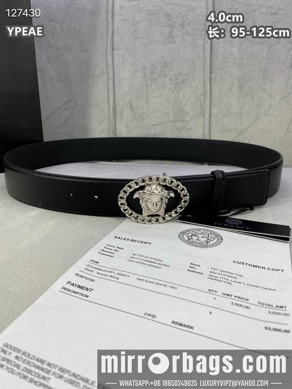 Versace belt 40mmX95-125cm 8L88