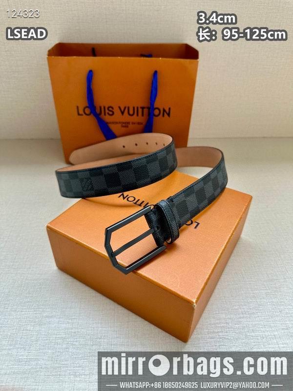 LV belt 34mmX95-125cm 8L23