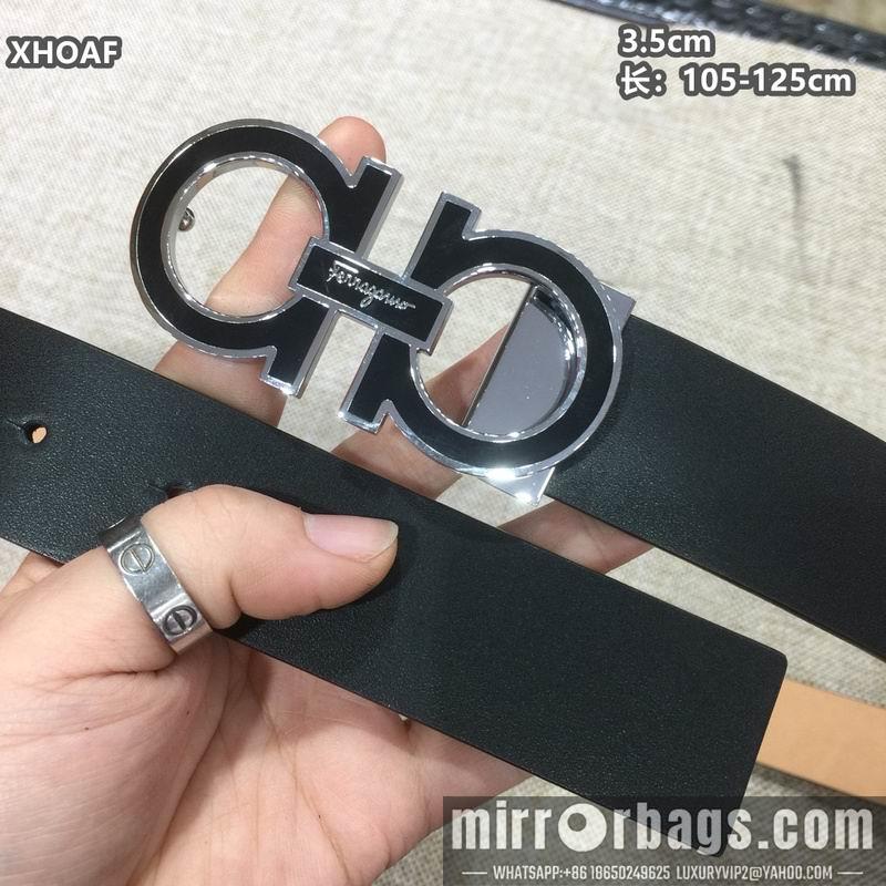 Ferragamo belt 35mmX105-125cm 8L123