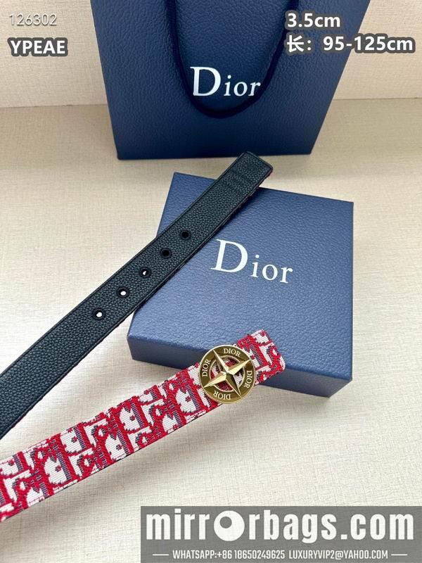 Dior belt 35mmX95-125cm 8L17