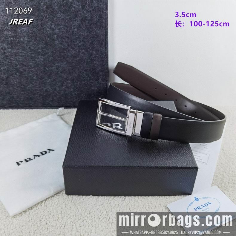 Prada belt 35mmX100-125cm 8L06