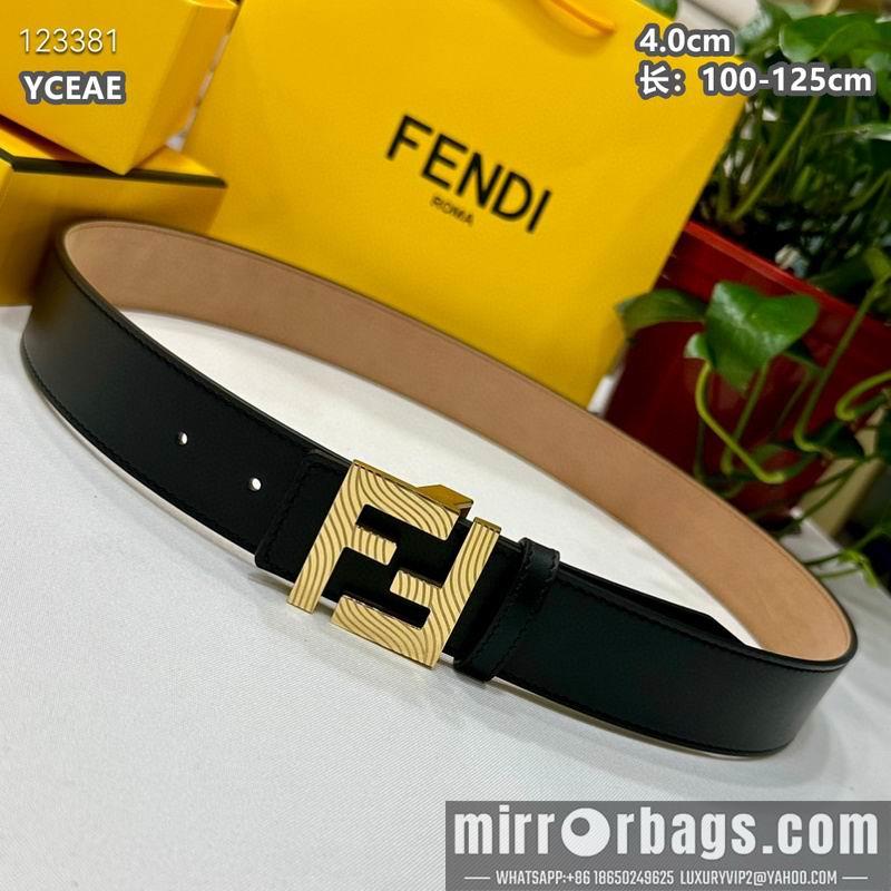 Fendi belt 40mmX100-125cm 8L39