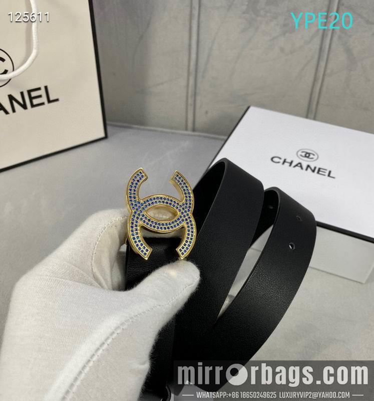Chanel belt 30mmX95-125cm XH05