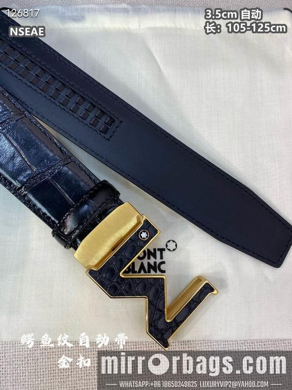 Montlanc belt 35mmX105-125cm 8L62