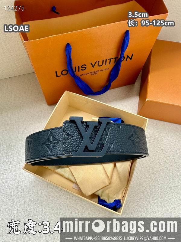 LV belt 35mmX95-125cm 8L08