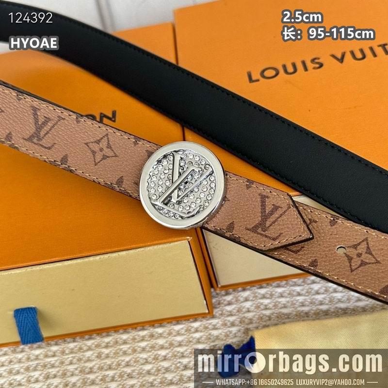 LV belt 25mmX95-115cm 8L13