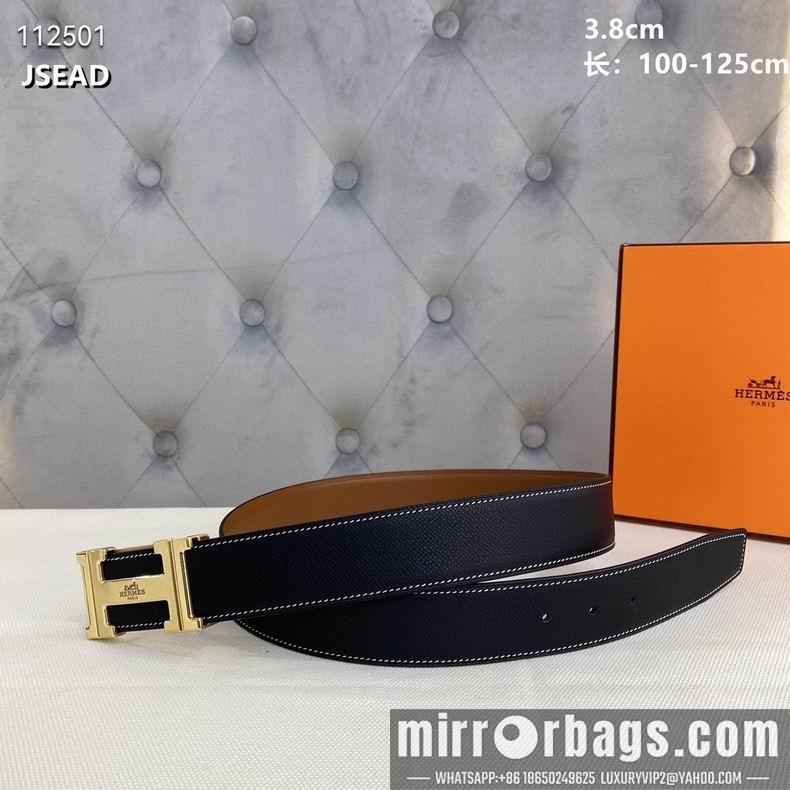 Hermes belt 38mmX100-125cm 8L082507
