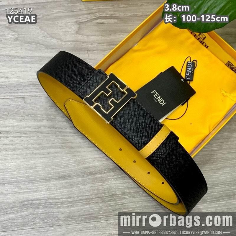 Fendi belt 38mmX100-125cm 8L18
