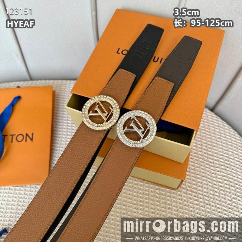 LV belt 35mmX95-125cm 8L16