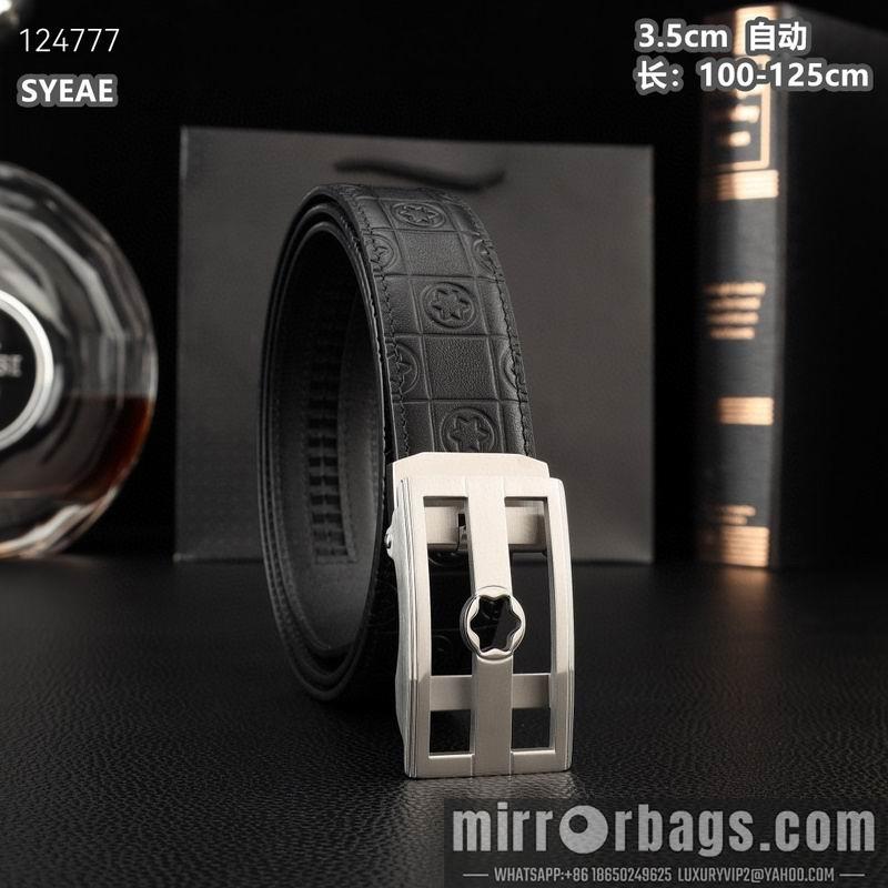 Montlanc belt 35mmX100-125cm 8L37