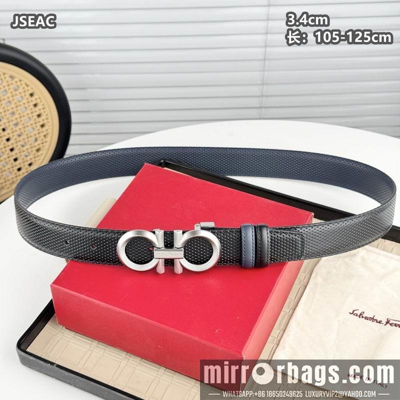 Ferragamo belt 34mmX105-125cm 8L15