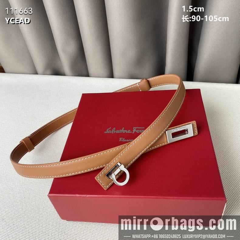 Ferragamo Belt 15mmX90-105cm 8L02