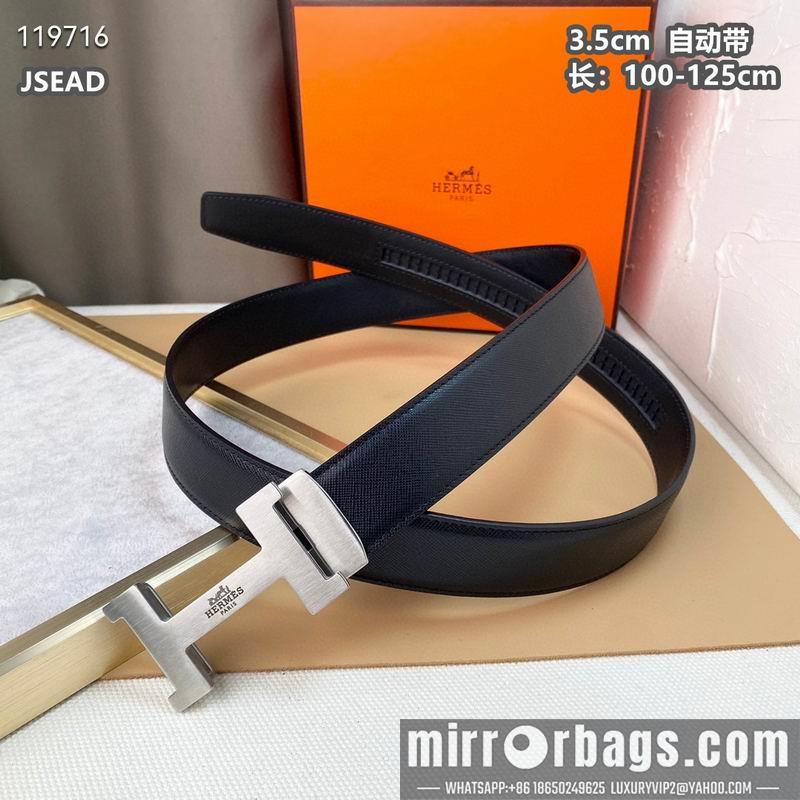 Hermes belt 自动带35mmX100-125cm 8L040802
