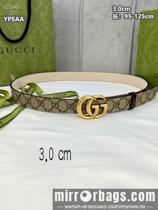 Gucci belt 30mmX95-125cm 8L20