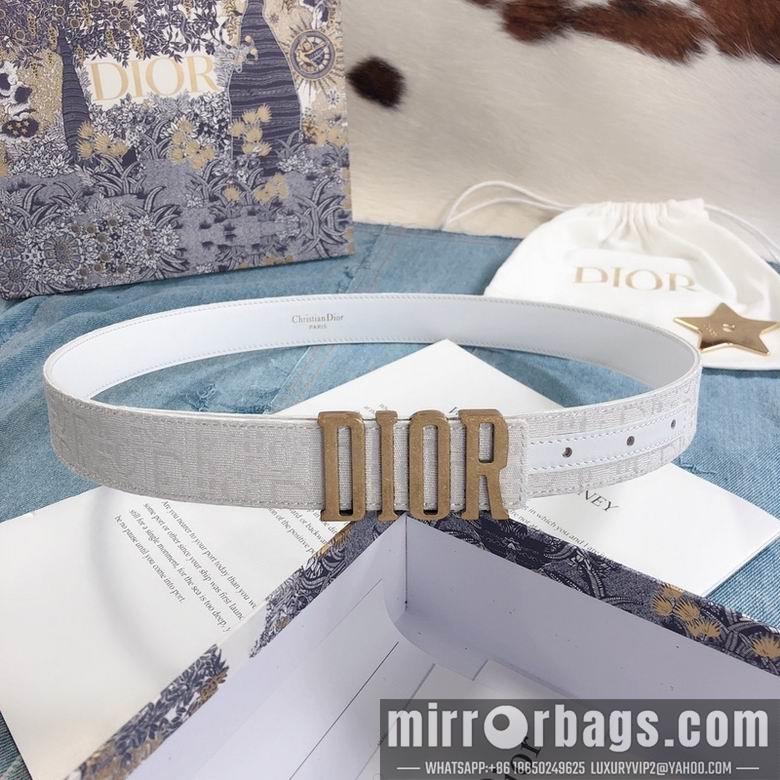 Dior Belt 30mmX95-110cm 7d09