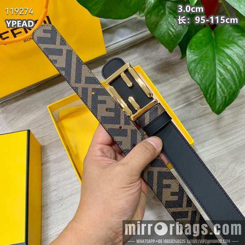 Fendi belt 30mmX95-115cm 8L14