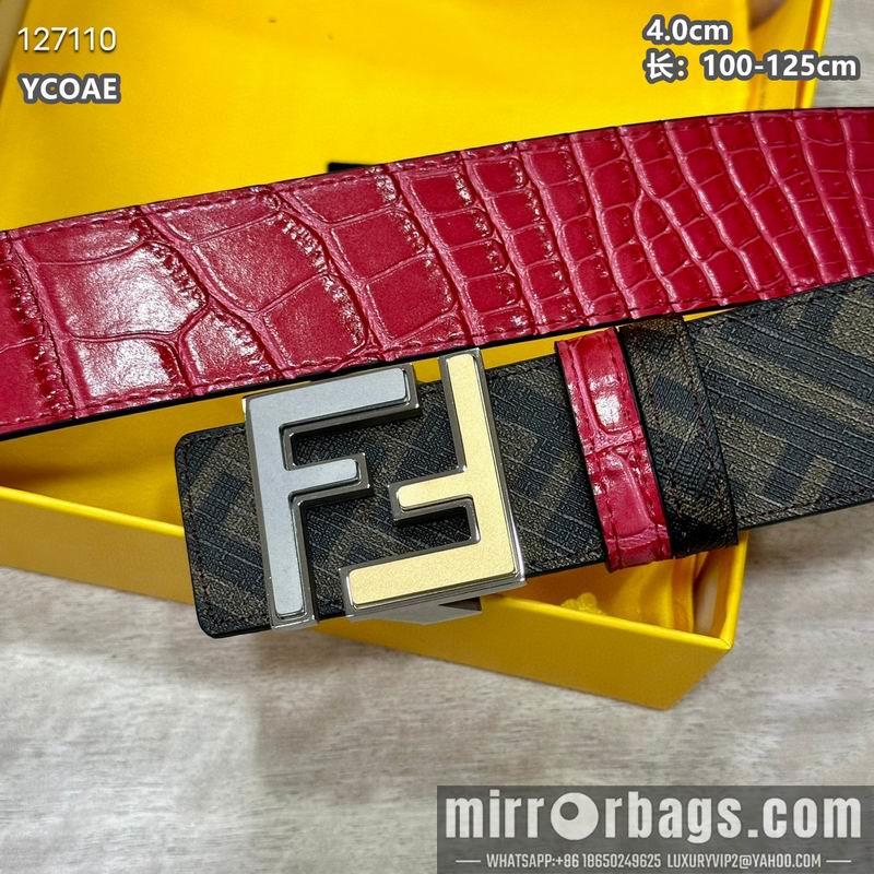 Fendi belt 40mmX100-125cm 8L136