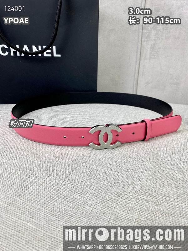 Chanel belt 30mmX90-115cm 8L09