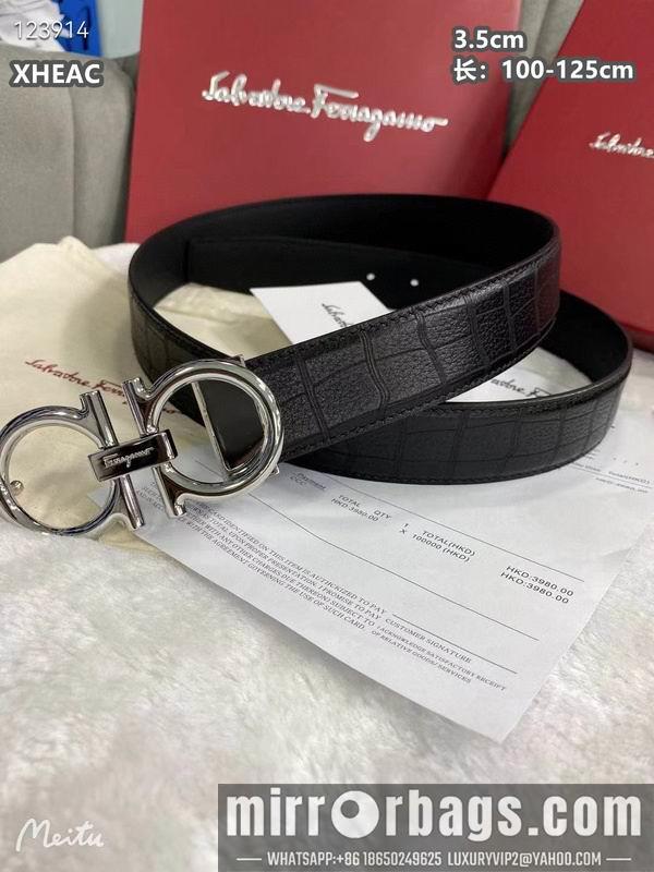 Ferragamo belt 35mmX100-125cm 8L53