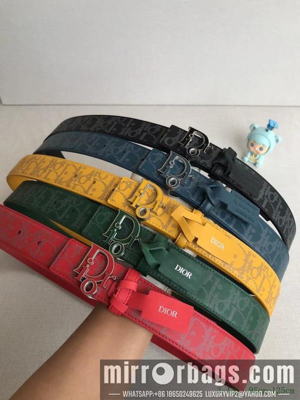Dior Belt 34mmX95-125cm 7D01