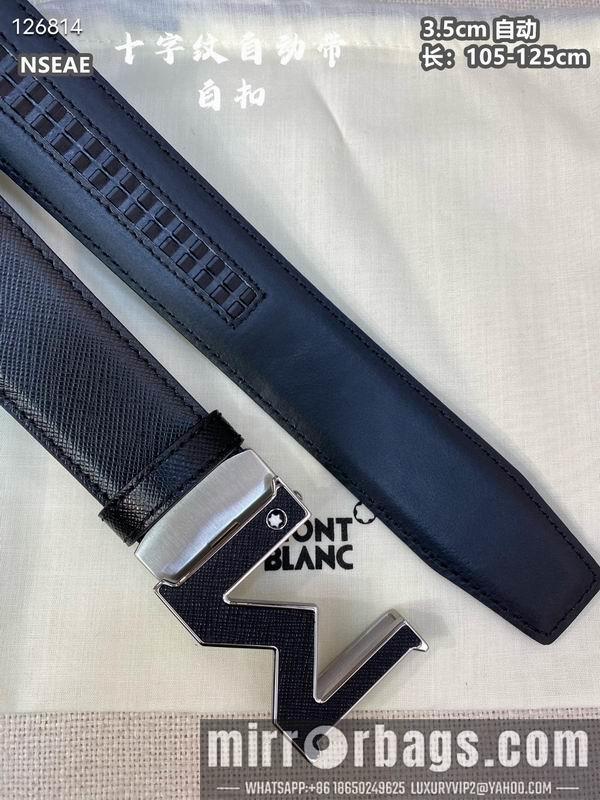 Montlanc belt 35mmX105-125cm 8L61