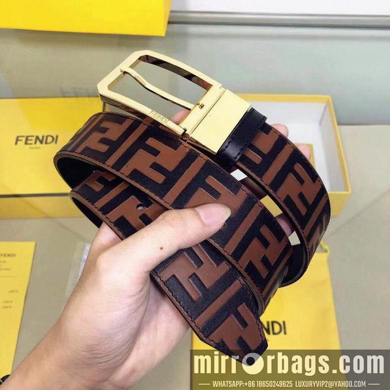 Fendi Belt 38mmX95-125cm 7D53