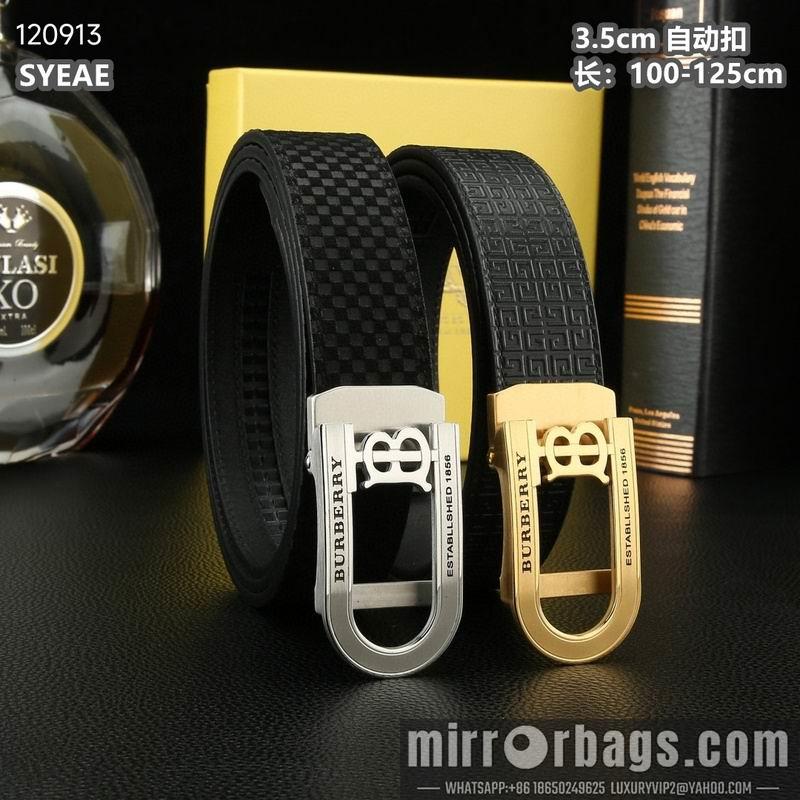 Burberry belt 35mmX100-125cm 8L89