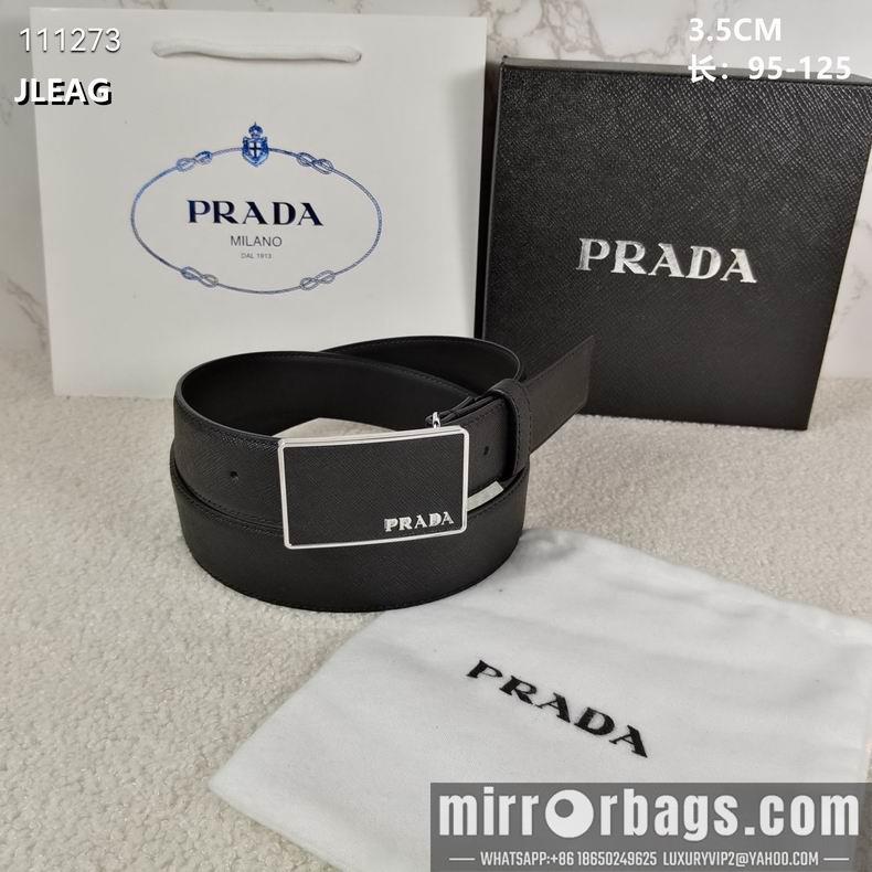 Prada belt 35mmX95-125CM 8L09