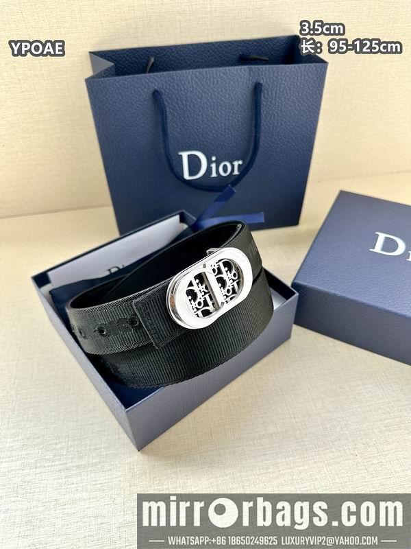 Dior belt 35mmX95-125cm 8L42