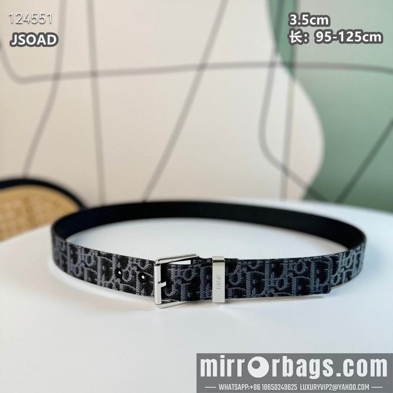Dior belt 35mmX95-125cm 8L28