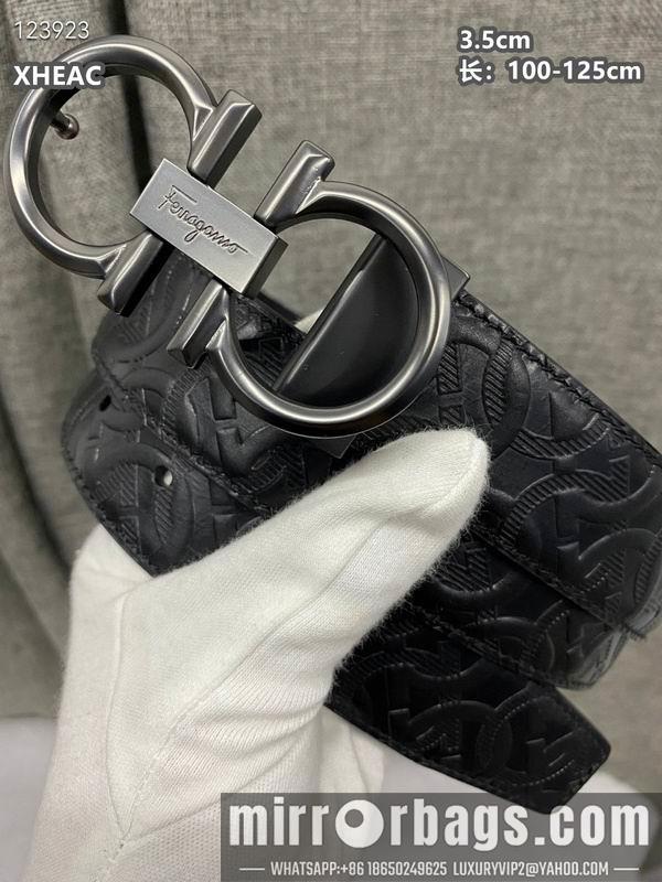 Ferragamo belt 35mmX100-125cm 8L46