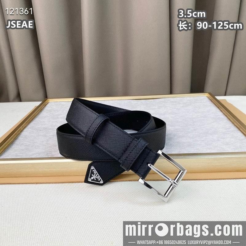 Prada belt 35mmX90-125cm 8L32