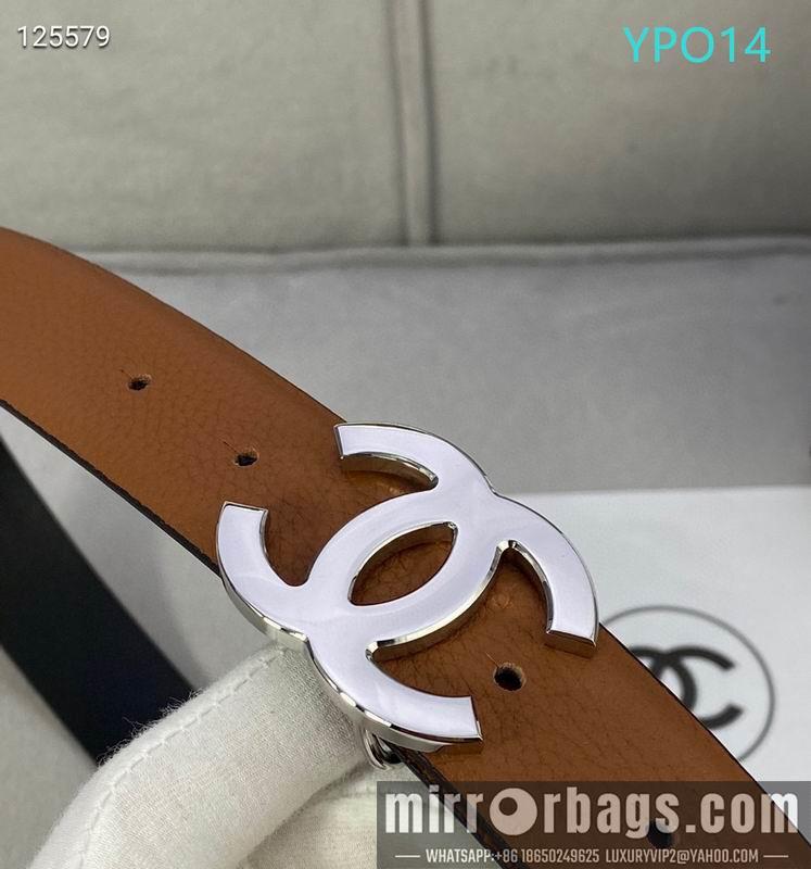 Chanel belt 30mmX95-125cm XH02