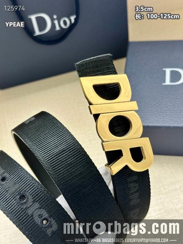 Dior belt 35mmX100-125cm 8L29