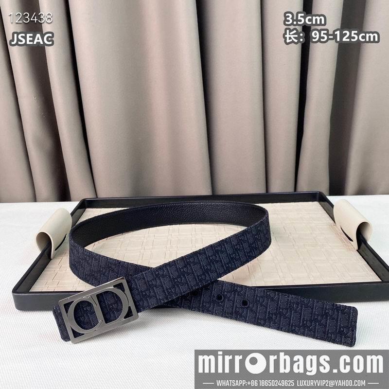 Dior belt 35mmX95-125cm 8L25