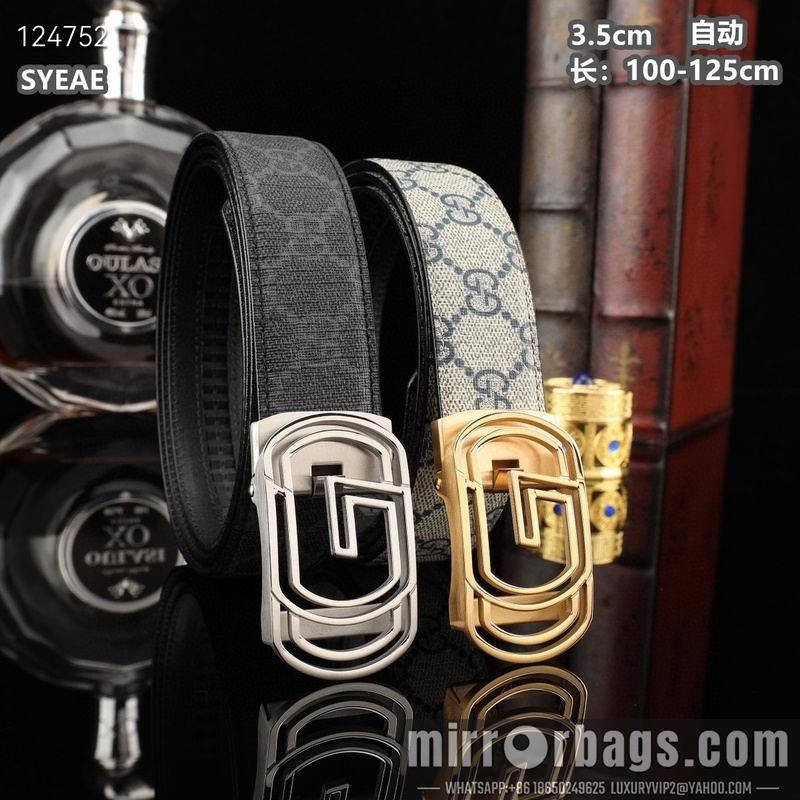 Gucci belt 35mmX100-125cm 8L25