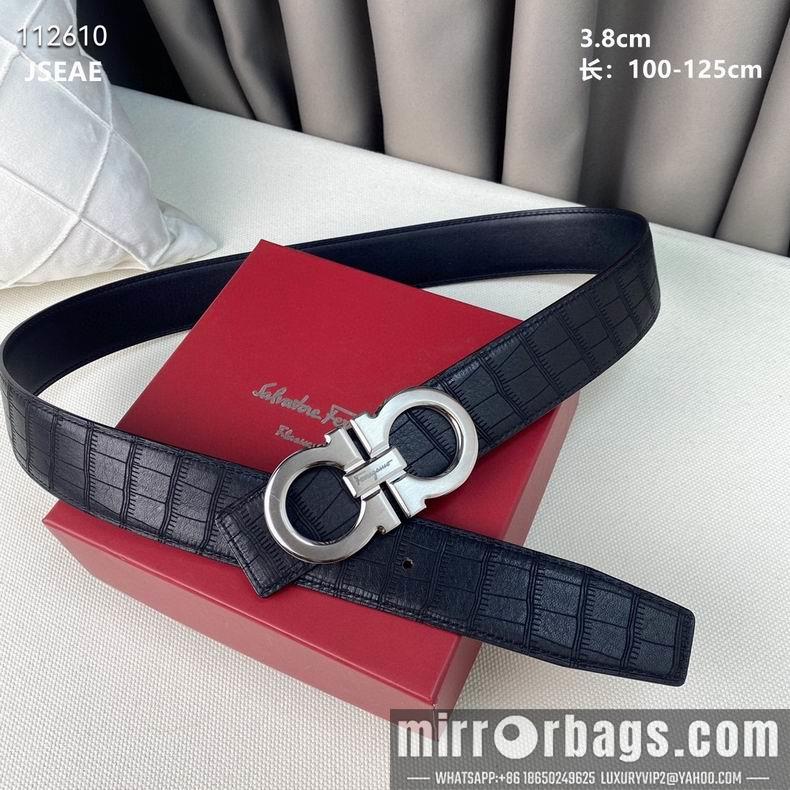 Ferragamo Belt 38mmX100-125cm 8L12
