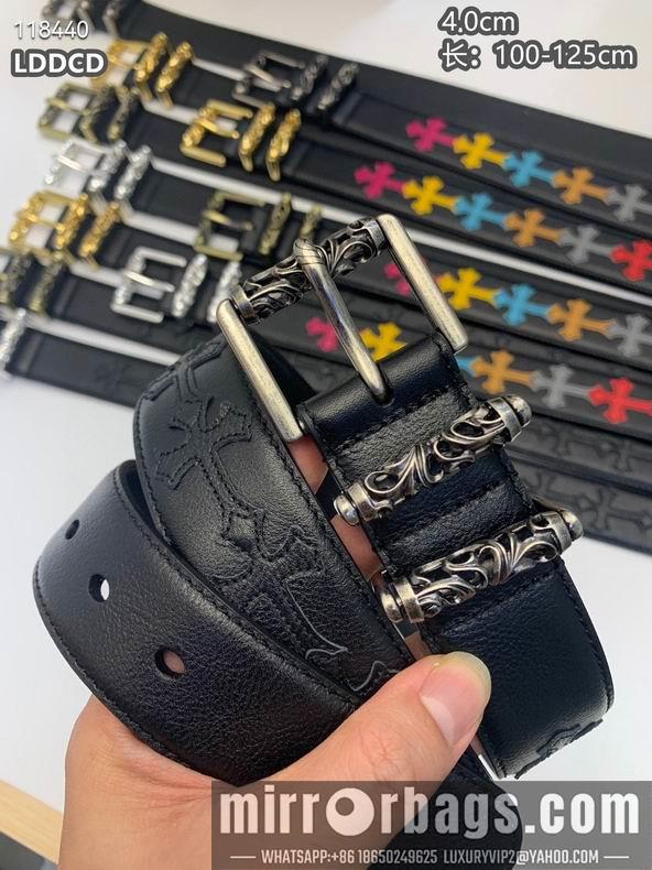 Chrome Hearts belt 38mmX100-125cm 8L25