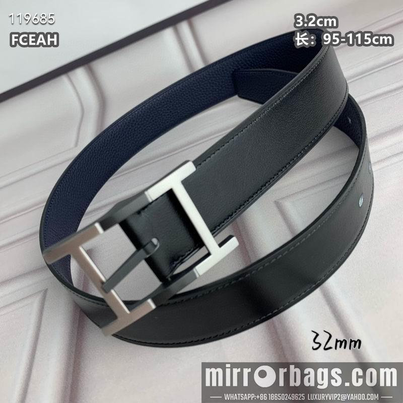Hermes belt 32mmX95-125cm 8L040803