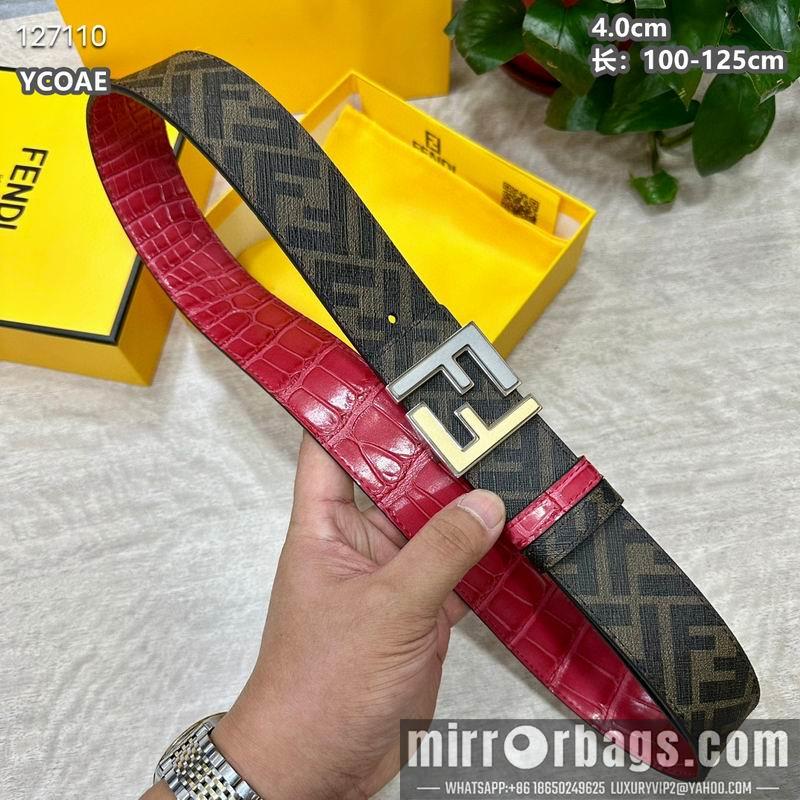 Fendi belt 40mmX100-125cm 8L136