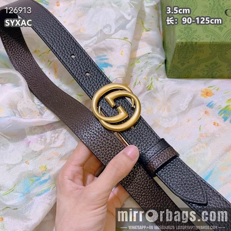 Gucci belt 35mmX90-125cm 8L72