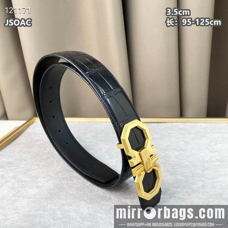 Ferragamo belt 35mmX95-125cm 8L12
