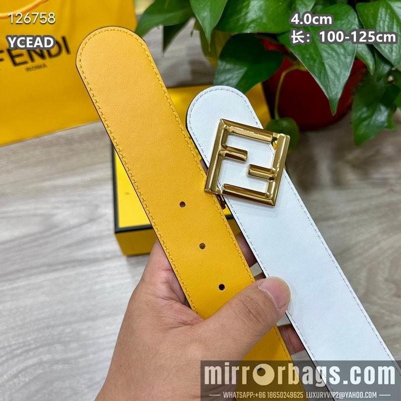 Fendi belt 40mmX100-125cm 8L139