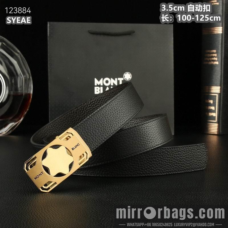 Montlanc belt 35mmX100-125cm 8L43