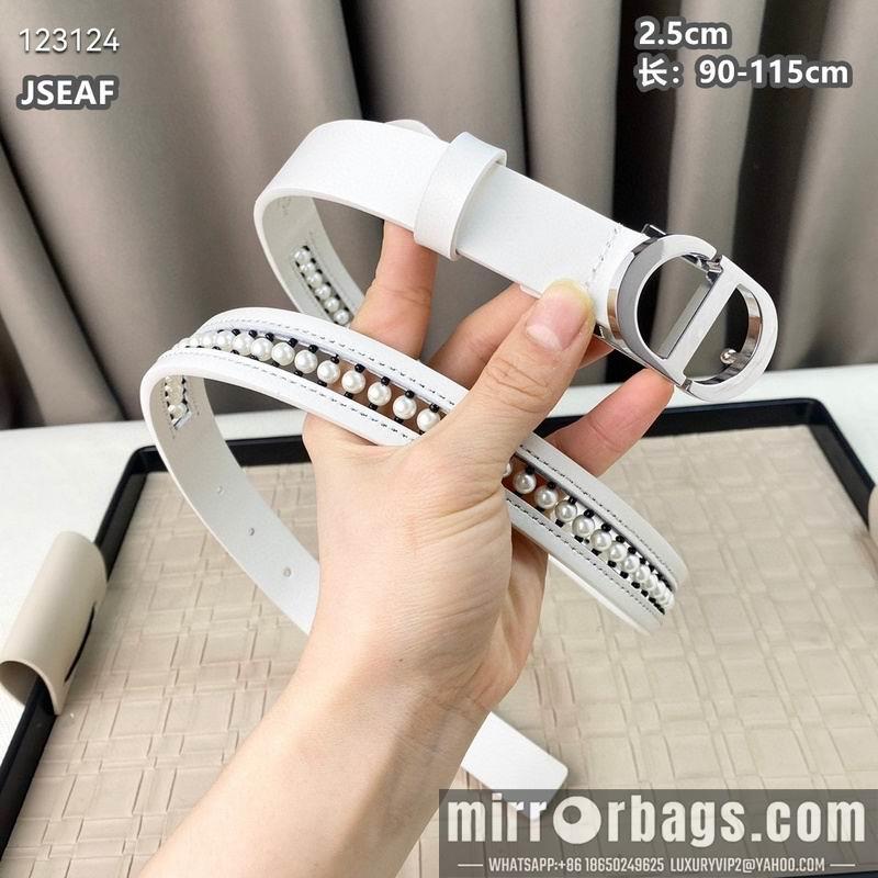 Dior belt 25mmX90-115cm 8L03