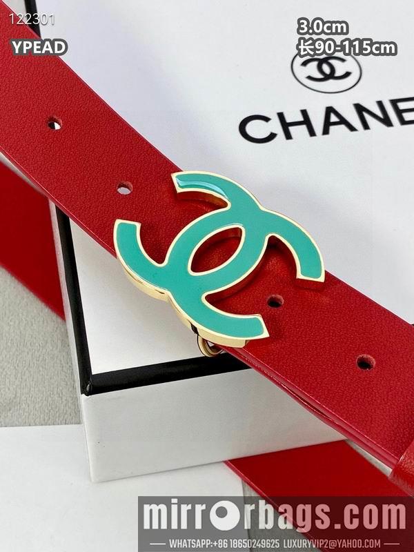Chanel belt 30mmX90-115cm 8L10