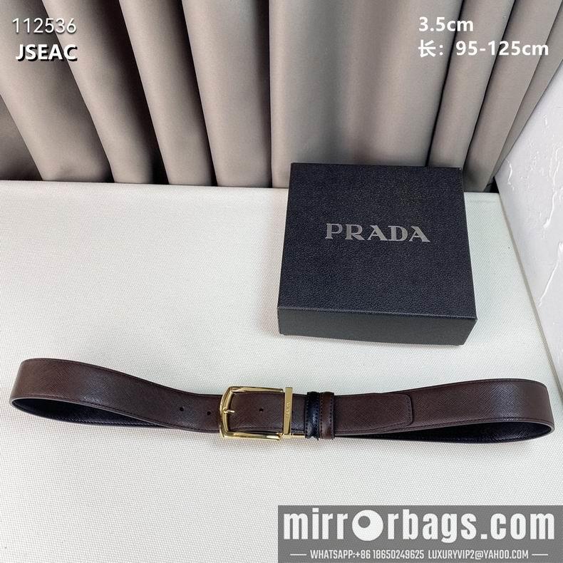 Prada belt 35mmX95-125CM 8L14