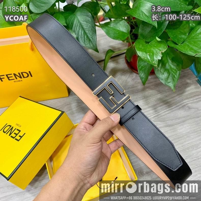 Fendi belt 38mmX100-125cm 8L03