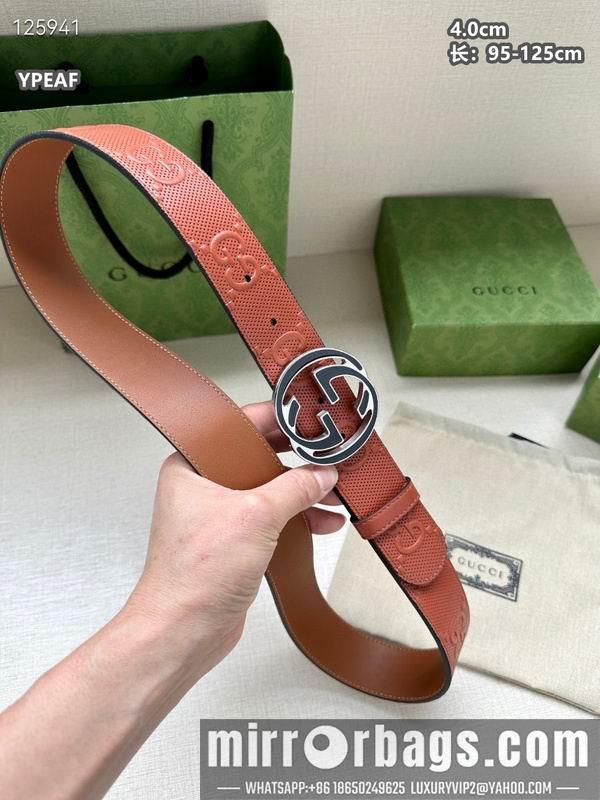 Gucci belt 40mmX95-125cm 8L75
