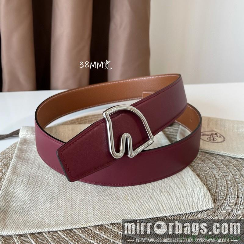 Hermes Belt 38mmX95-125cm 7D51